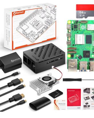 raspberry pi 5 16gb ram con accessori