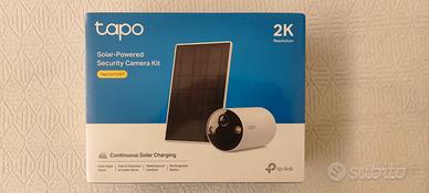 Kit telecamera wifi - esterno a energia solare