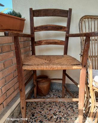 sedia legno