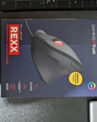 GXTrust Rexx Mouse Verticale Ergonomico Gaming