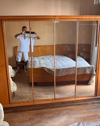 camera da letto vintage