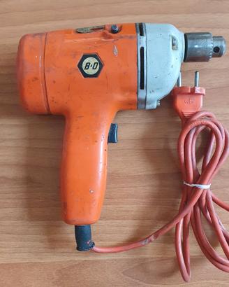 Trapano elettrico vintage Black & Decker DNJ 500