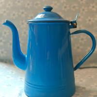 Caffettiera smaltata DUCA LEONI – Bassano anni 50