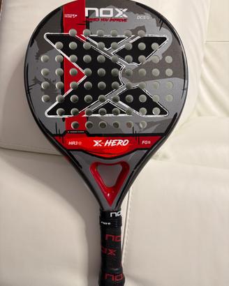 Racchetta Padel NOX X-Hero Red