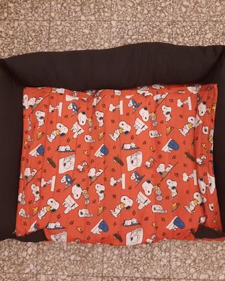 Cuccia estensibile Snoopy Peanuts  NUOVA mai usata
