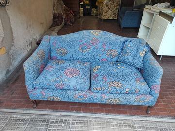 Set 2 divani e 3 poltrone vintage primi '900