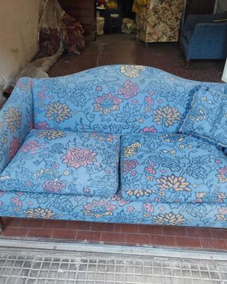 Set 2 divani e 3 poltrone vintage primi '900