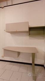 SCRIVANIA CON PENSILI NUOVA