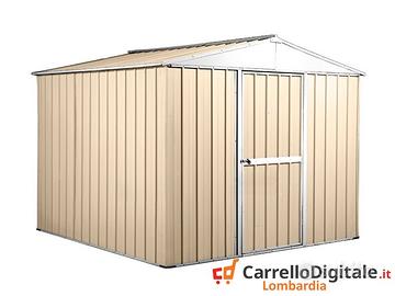 Box porta attrezzi in lamiera 276x260 beige