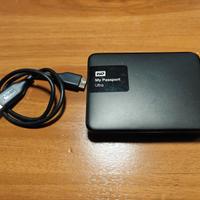 Hard Disk Esterno 3TB WD My Passport Ultra USB 3.0