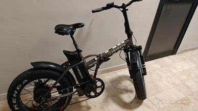 Argento bicicletta elettrica Minimax