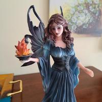 fata in resina da collezione 