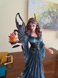 fata in resina da collezione 