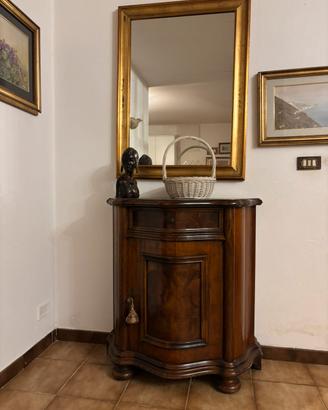 Mobile con specchio legno