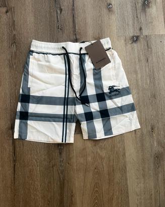 short pantaloncini burbarry uomo bianchi