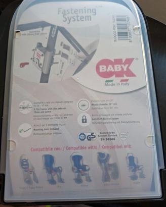 Supporto Seggiolino Bici OKBABY Nuovo N.749