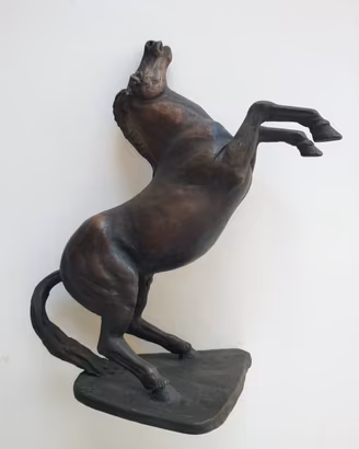 Sergio Quagliotti "Cavallo" Scultura h cm 25