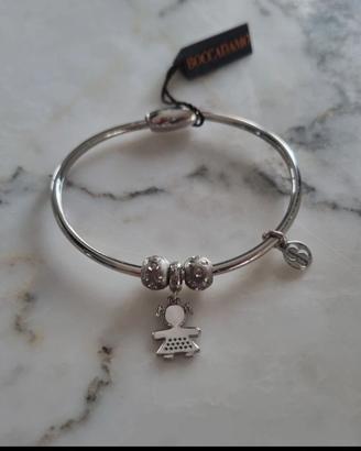 Bracciale Rigido Boccadamo con Charm Bimba