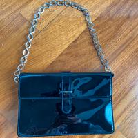 Borsa Furla nera vernice