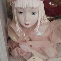 Bambola ceramica Capodimonte 