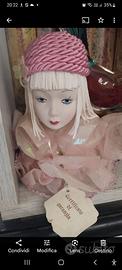 Bambola ceramica Capodimonte 