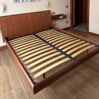 Letto Matrimoniale, 2 Comodini e 2 applique