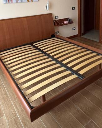 Letto Matrimoniale, Rete a doghe e 2 Comodini