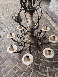 lampadario di capodimonte 