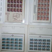 Liechtenstein 1961-03 foglietti Europa Cept nuovi