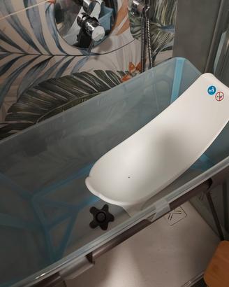 vaschetta stokke flexi bath con riduttore neonato