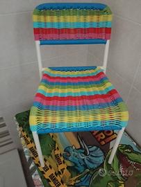 Tavolino e sedia bambini