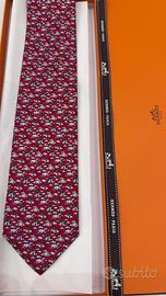 Cravatta Hermès Nuova con cartellino