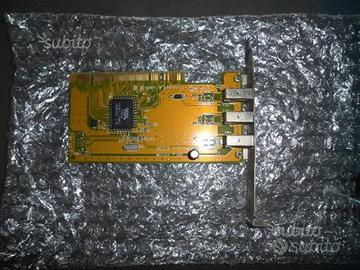 Scheda pc per acquisizione audio-video PCI CARD FI