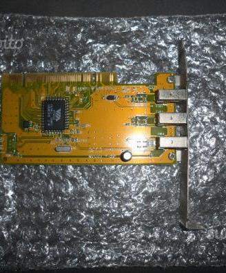 Scheda pc per acquisizione audio-video PCI CARD FI