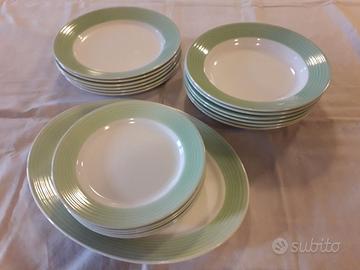 Servizio piatti Ceramica Pagnossin Treviso anni 60