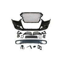 paraurti diffusore Audi A4 13-16 Look RS4 B8.5 ABS