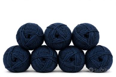 Lotto 7 gomitoli lana Anna wool touch 100%
