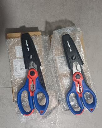 Coppia di forbici da elettricista  WorkPro 