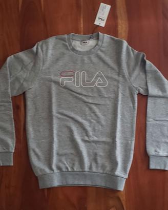 Felpa FILA senza Cappuccio Taglia S Grigia