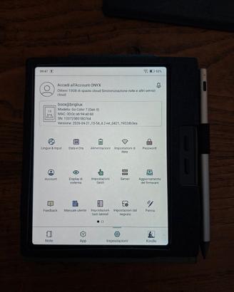 tablet scrivibile Onix  Go Color 7 Gen ll