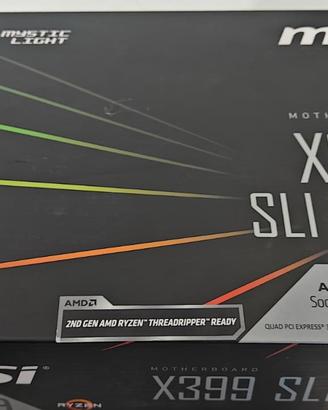 SCHEDA MADRE MSI X399 SLI PLUS TR4 ATX