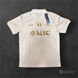 Maglia SSC Napoli EA7 bianca taglia XL nuova