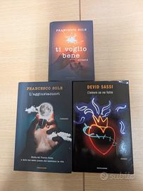 Lotto 3 Libri Francesco Sole Devid Sassi