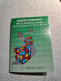 Questionario per la patente di guida delle categor