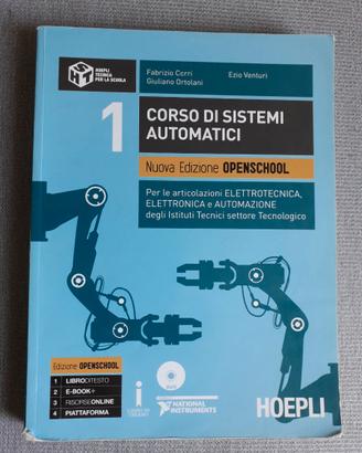 Libro "Corso di sistemi automatici 1" ed.Hoepli