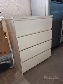 cassettiera ikea MALM 4 cassetti