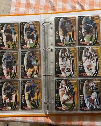 Football champions 01-02 Comuni Completo 180+2Foil