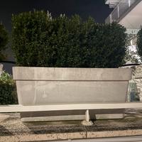 3 fioriere con bosso