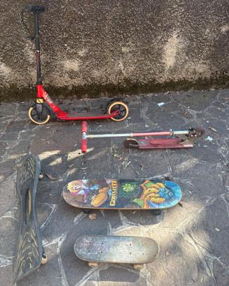 monopattino skateboard