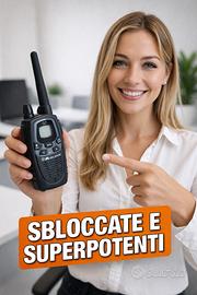 Midland G7 XTR coppia + base carica – 3W sbloccate